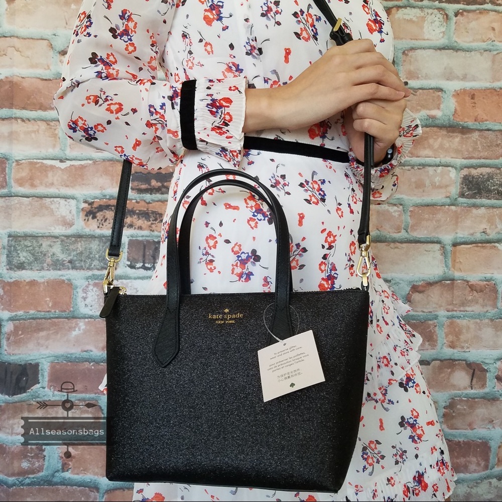 Kate spade SMALL Joeley Satchel Crossbody black - Picture 3 of 8